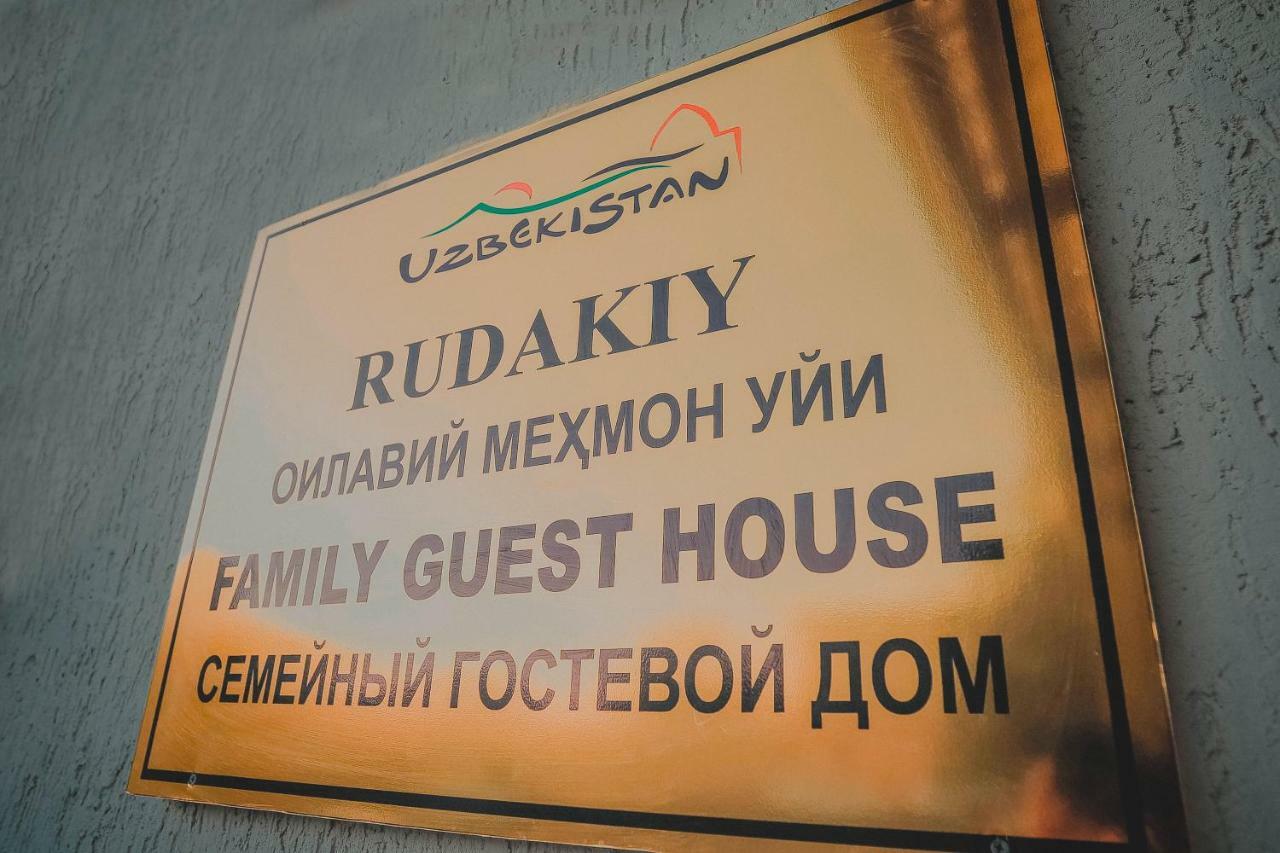 Rudakiy Guest House Buchara Exteriör bild